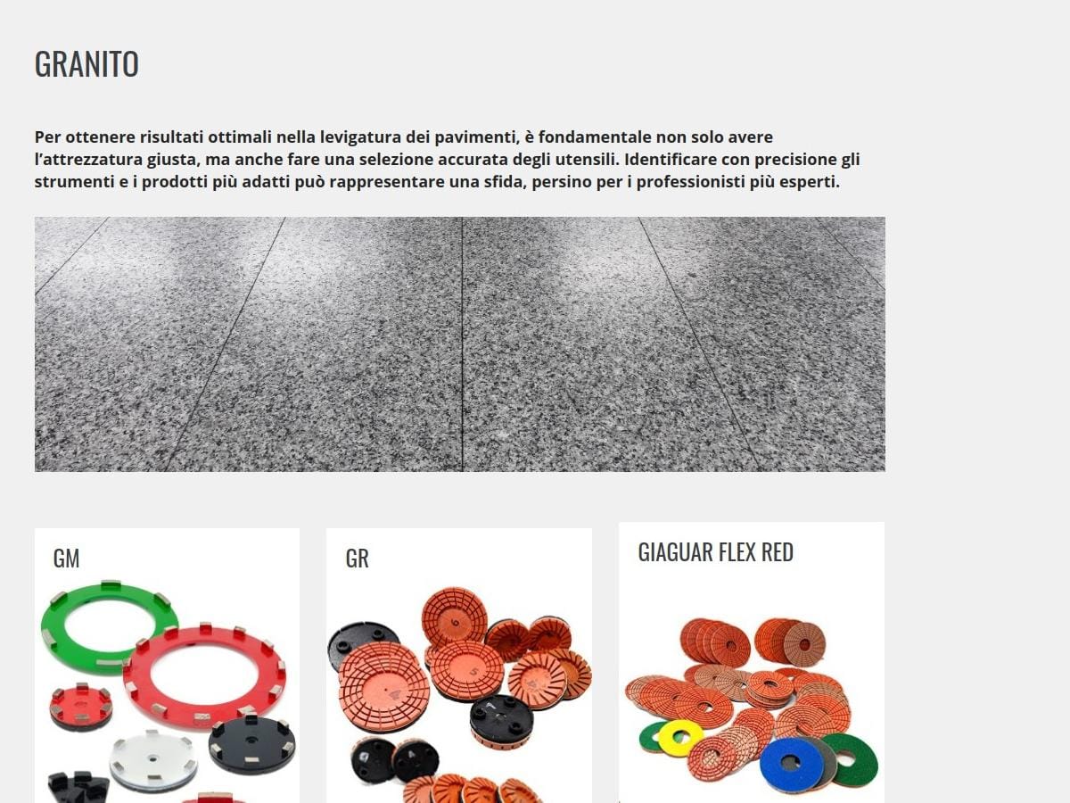 GRANITO Tools per la levigatura dei pavimenti ottieni risultati perfetti sul calcestruzzo